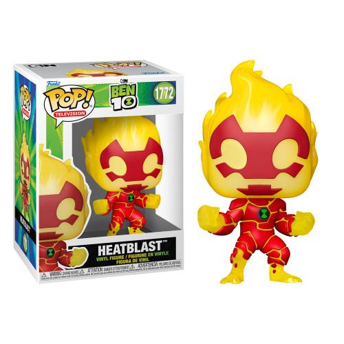 Pop! Funko Heatblast #1772 | Ben 10- -
