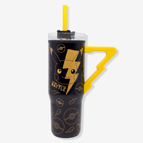 Canecão Tumbler Pikachu Pronto Pra Batalha | Térmico   # - Produto Original