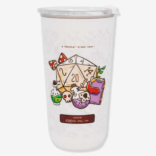 Copo Viagem Térmico Sky White Monster Near | RPG   # - Produto Original