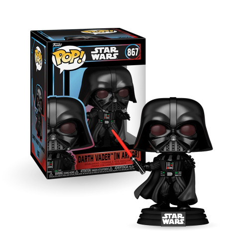 Pop! Funko Darth Vader com Armadura #867 | Star Wars- -