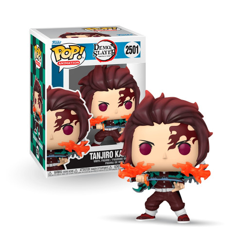 Pop! Funko Tanjiro Kamado Castelo Infinito  #2501 | Demon Slayer- -