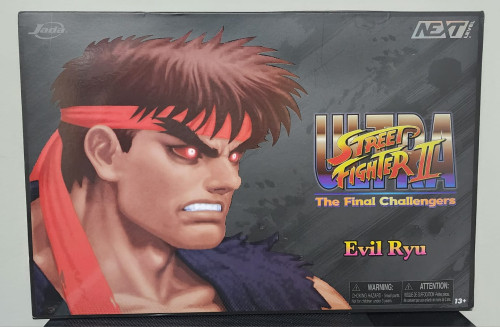 Evil Ryu Ultra Street Fighter II SDCC 2023 Exclusive - Jada Toys (Escala 1/12, 6-Inch) ### # - Produto Original