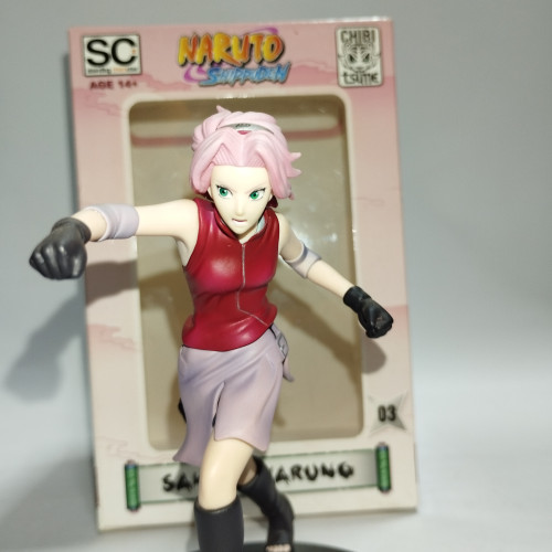 Action Figures Naruto Shippuden - Haruno Sakura - Standing Character - 1/12 (chibi Tsume) - Naruto - #
