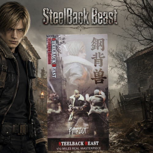 Leon S. Kennedy Resident Evil 4 Remake 1/12 (lacrado) - Steelback Beast - Patriot Studio ### # - Produto Original