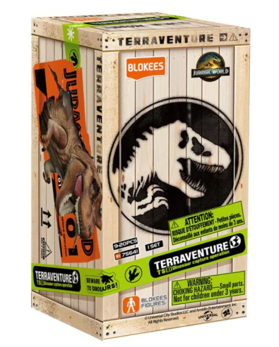  Blokees Jurassic World #01 - Produto Original