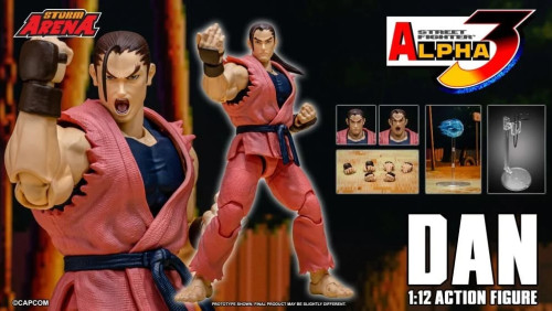 Storm Collectibles Street Fighter Alpha 3 Storm Arena Dan 1/12 Street Fighter # - Produto Original