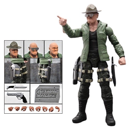 Valaverse Action Force Sgt. Slaughter 1/12 Scale Figure Action Force