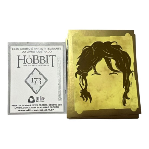 150 figurinhas do album o hobbit uma jornada inesperada editora online O Hobbit # - Produto Original