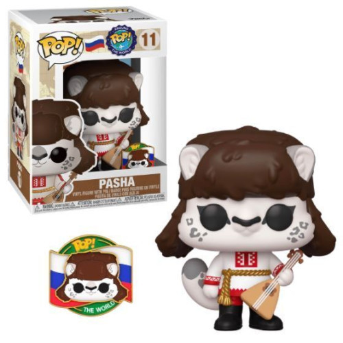 Pasha 11 Funko Pop Original Russia Pin Around The World - Around The World - #11 - Funko Pop - #11 FUNKO POP #11 - Produto Original