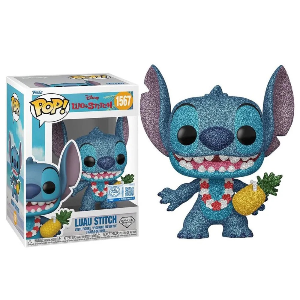 Funko Pop! Luau Stitch 1567 Disney   # - Produto Original