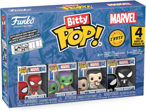 Bitty Pop! Spider-Man Pack Marvel- -