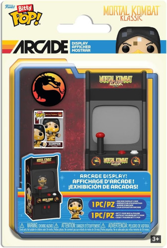 Bitty Pop! Arcade Scorpion Mortal Kombat Games- -