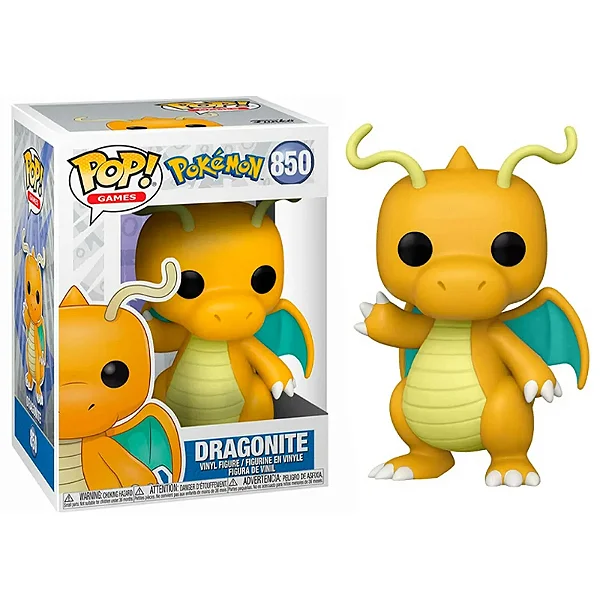 Funko Pop! Dragonite 850 Pokémon Games- -