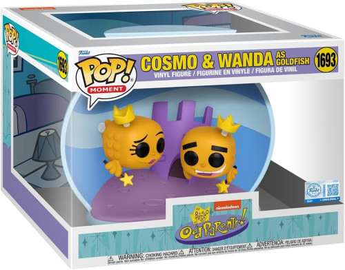 Funko Pop! Cosmo & Wanda as Goldfish 1683 Exclusivo Os Padrinhos Magicos   # - Produto Original