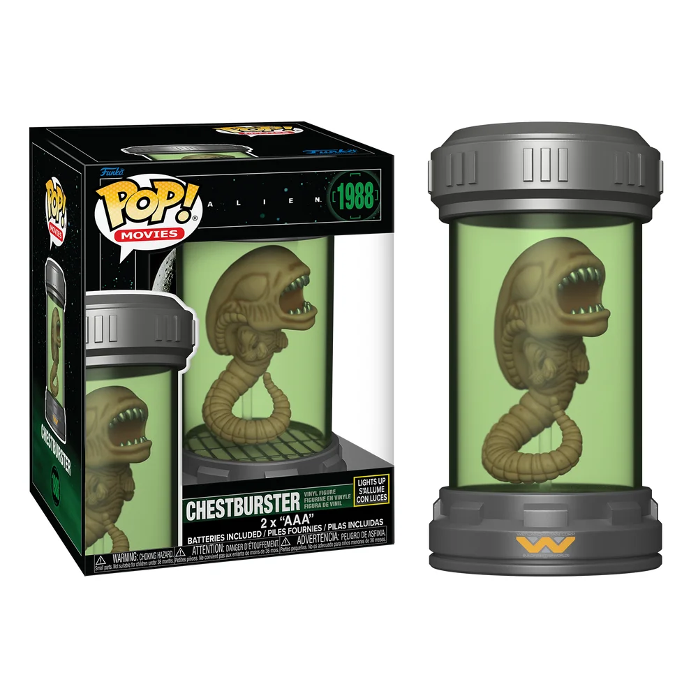 Funko Pop! Chestburster 1988 Alien Deluxe Com Luzes Exclusivo- -