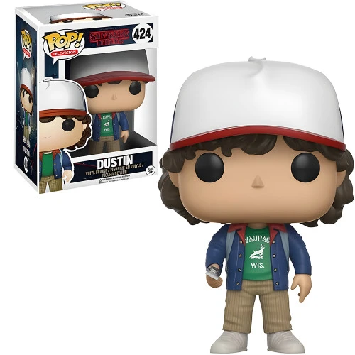 Funko Pop! Dustin 424 Stranger Things   # - Produto Original