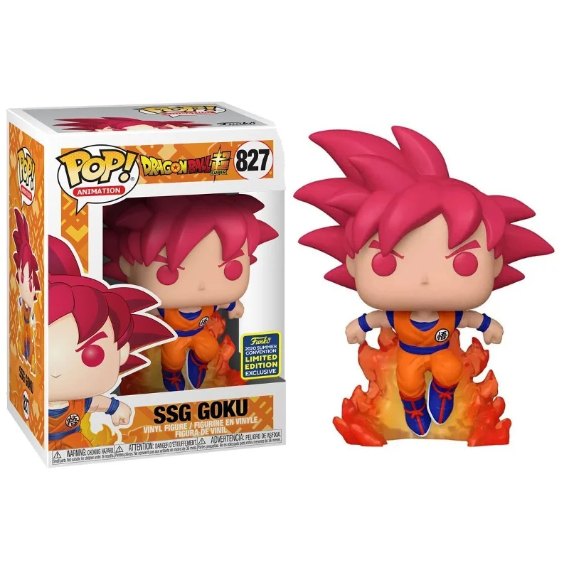 Funko Pop! SSG Goku 827 Exclusivo Dragon Ball Z- -
