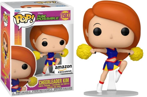 Funko Pop! Cheerleader Kim 1583 Exclusivo Kim Possible Disney- -