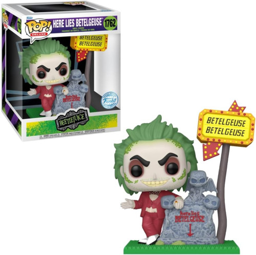 Funko Pop! Here Lies Betelgeuse 1762 Exclusivo Deluxe Beetlejuice- -