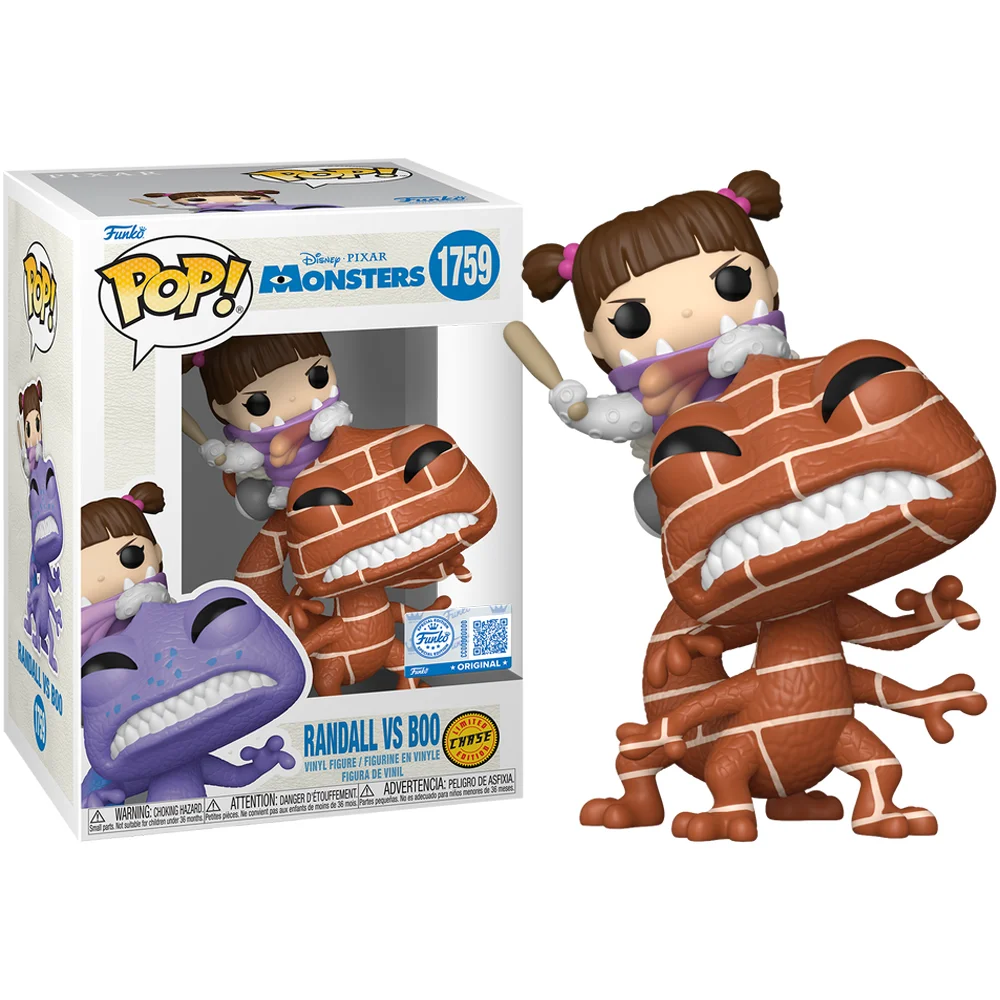 Funko Pop! Randall vs Boo 1759 Exclusivo CHASE Monstros S.A. Pixar Disney   # - Produto Original