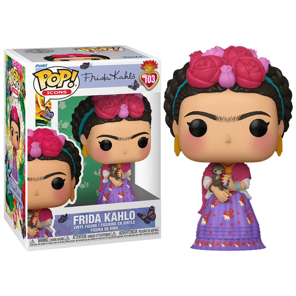 Funko Pop! Frida Kahlo 103 Icons   # - Produto Original