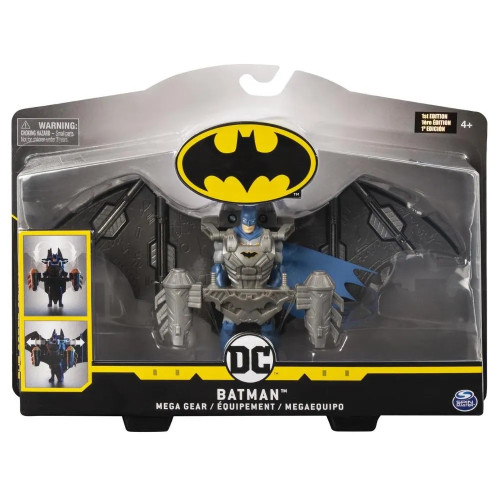 Boneco Batman DC Armadura Removível Mega Gear Sunny- -