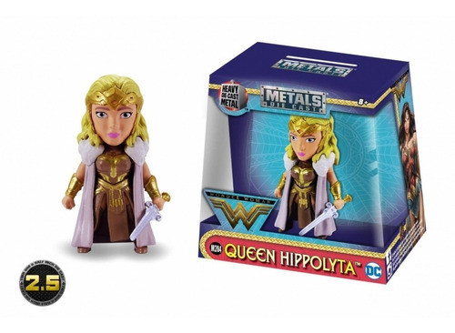 Boneco Metals Die Cast - Queen Hippolyta M284 Wonder Woman   # - Produto Original