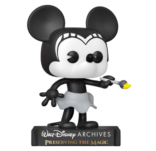 Boneco Funko Walt Disney Archives Plane Crazy Minnie 1108   # - Produto Original