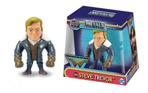 Boneco Metals Die Cast - Steve Trevor M285 Wonder Woman   # - Produto Original