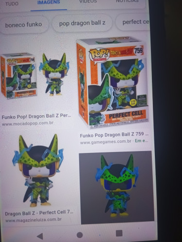 Funko Pop Cell Perfect-Dragon Ball Z-759
