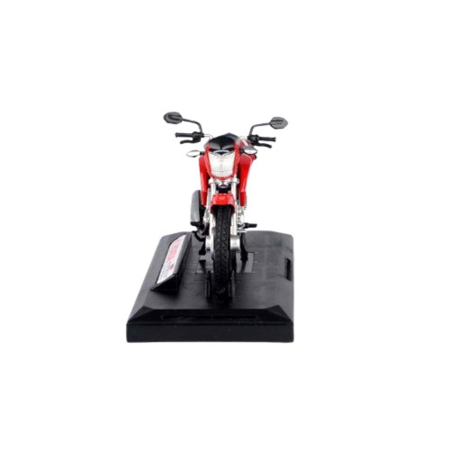 Action Figures Miniatura Moto Honda CG Titan 160 cc Vermelha 2016 Escala 1/18 - California Toys - #