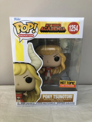 Funko Pop Pony Tsunotori Hot Topic Exclusive - My Hero Academia - #1254 - FUNKO POP  #1254