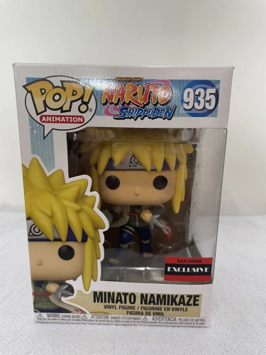 Funko Pop Minato Namikaze - Exclusivo Aaa Anime - Naruto - #935 - FUNKO POP  #935