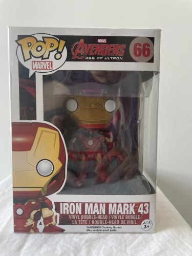 Funko Pop Iron Man Mark 43 - Marvel Avengers - #66 - FUNKO POP - #66