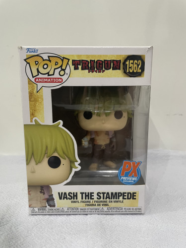 Funko Pop Vash The Stampede - Px Previews - Trigun - #1562 FUNKO POP #1562 - Produto Original