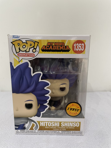 Funko Pop Hitoshi Shinso (chase) - My Hero Academia - #1353 FUNKO POP #1353 - Produto Original