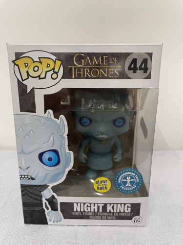 Funko Pop Night King - Glow In The Dark Exclusivo - Game Of Thrones - #44 FUNKO POP #44 - Produto Original