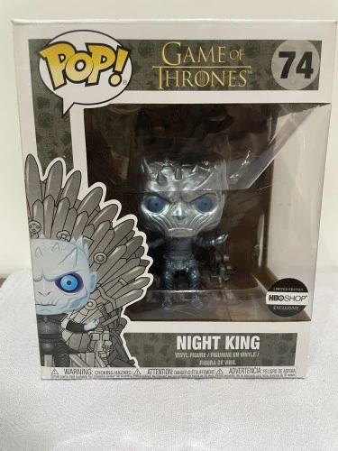 Funko Pop Night King - Hbo Shop Exclusivo - Game Of Thrones - #74 - FUNKO POP  #74