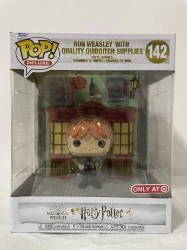 Funko Pop Ron Weasley With Quality Quiddich Supplies - Exclusivo Target - Harry Potter - #142 - FUNKO POP  #142