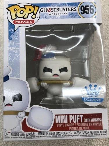 Funko Pop Mini Puft (with Weights) - Exclusivo Funko Shop - Ghostbusters - #956 - FUNKO POP  #956