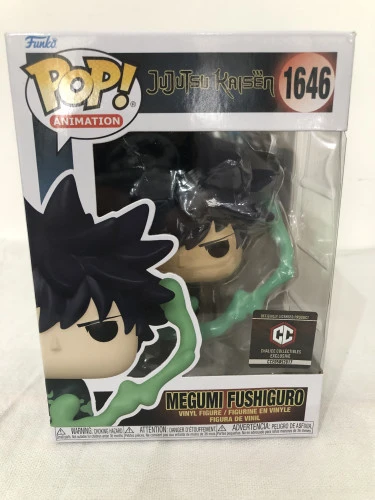 Funko Pop Megumi Fushiguro - Chalice Exclusive - Jujutsu Kaisen - #1646 - FUNKO POP  #1646