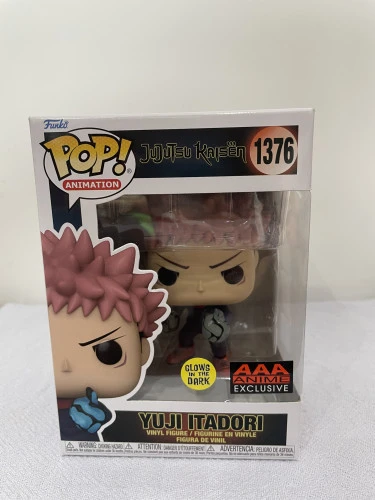 Funko Pop Yuji Itadori - Aaa Anime Exclusivo - My Hero Academia - #1376 - FUNKO POP  #1376