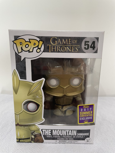 Funko Pop The Mountain (armoured) - 2017 Summer Convention - Game