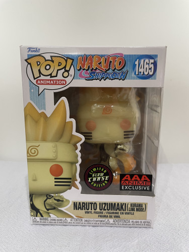 Funko Pop Naruto Uzumaki (kurama Link Mode) (chase) - Aaa Anime - Naruto Shippuden - #1465 FUNKO POP #1465 - Produto Original
