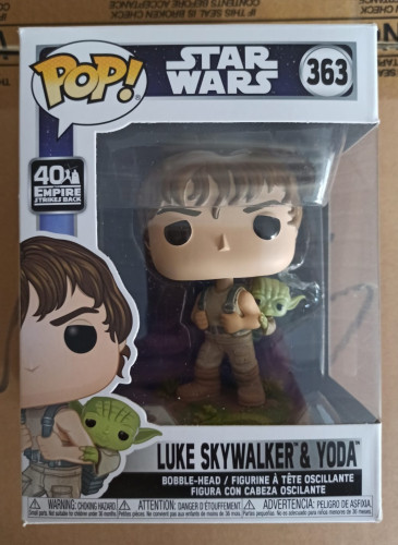 Caixa Danificada Olhe Fotos Funko Pop Star Wars Luke Skywalker 363-Star Wars-363