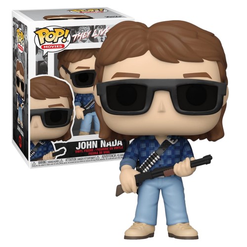 2 Funko Pop! Movies: John Nada + Alien - They Live - #975