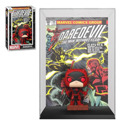Funko Pop Comic Covers Demolidor 41 Daredevil Capa de Quadrinho Marvel   #41 - Produto Original