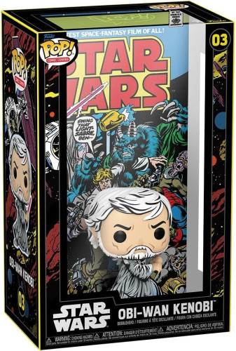 Funko Pop Comic Covers Obi Wan Kenobi 03 Star Wars Capa De Quadrinhos   #03 - Produto Original