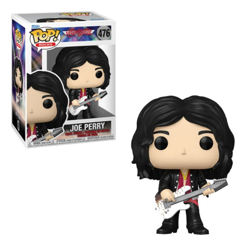 Funko Pop Rocks Joe Perry 476 Aerosmith Banda   #476 - Produto Original