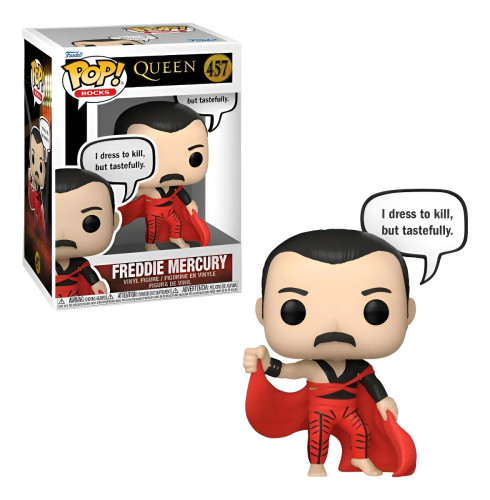 Funko Pop Rocks Freddie Mercury 457 Queen-Freddie Mercury-457